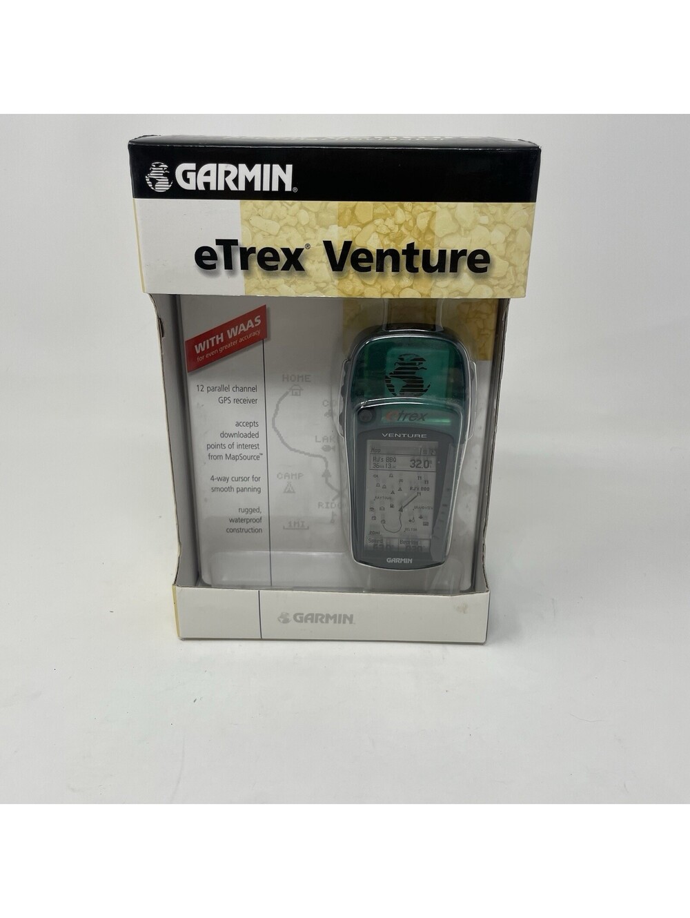 Garmin eTrex Venture GPS Receiver in Orig Box w/ Manual